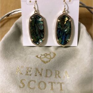 Kendra Scott NEW Abalone Drop earrings w/Gold
